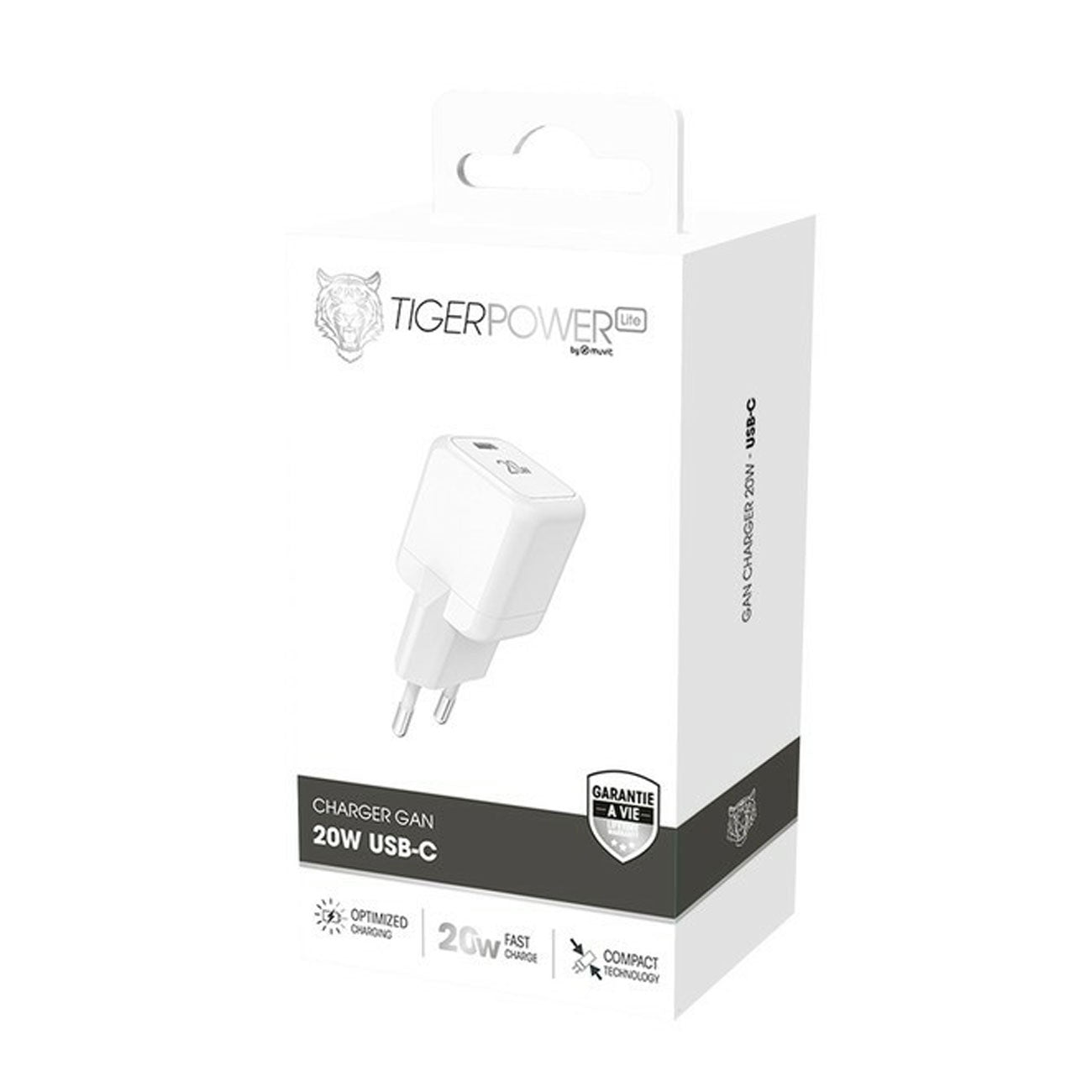 Tiger Power : Chargeur secteur 20w